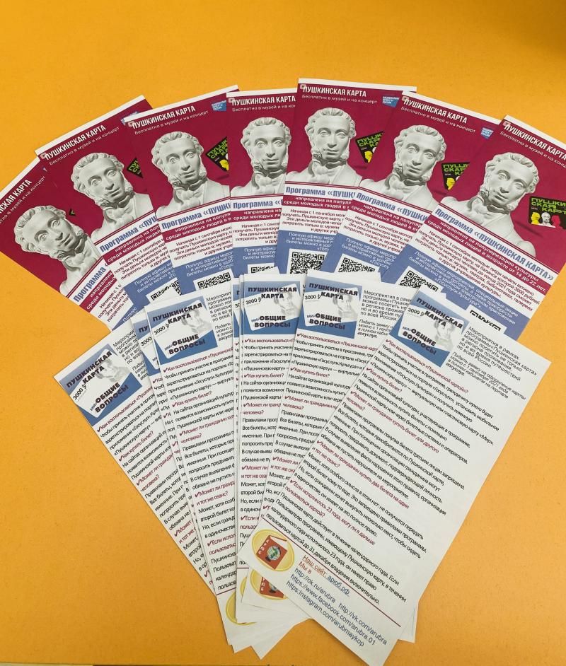 Проект "ПУШКИНСКАЯ КАРТА" Проект "ПУШКИНСКАЯ КАРТА"