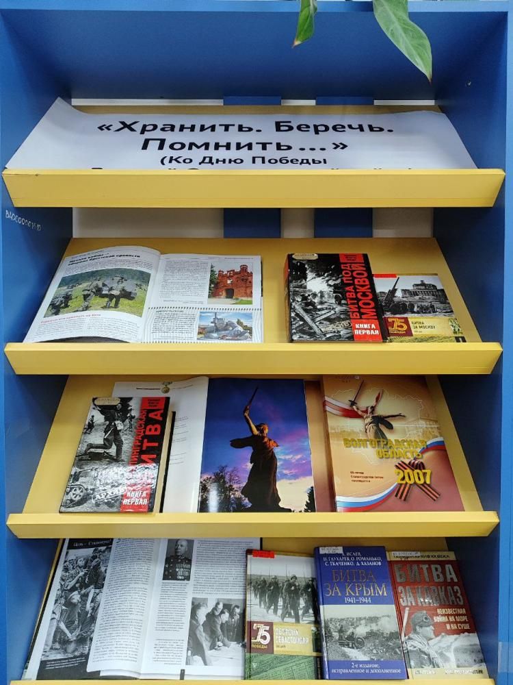 Хранить, беречь, помнить
Хранить, беречь, помнить